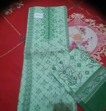 Cotton printed three-piece