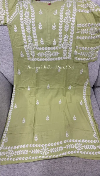 Chikonkari kurti