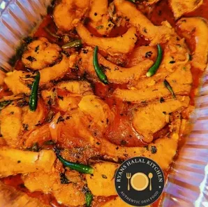 Mrigel fish bhuna