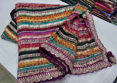 PURE GEORGETTE SAB YASACHI