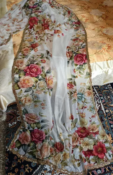SOFT CRAPE DIGITAL SAREE