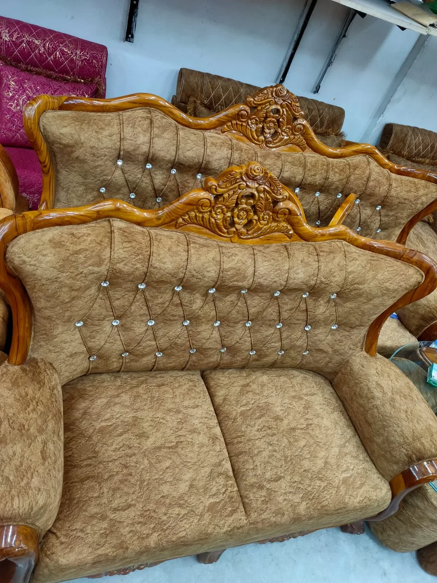 2/2/1 Original  সেগুন কাঠের সোফা সেট
