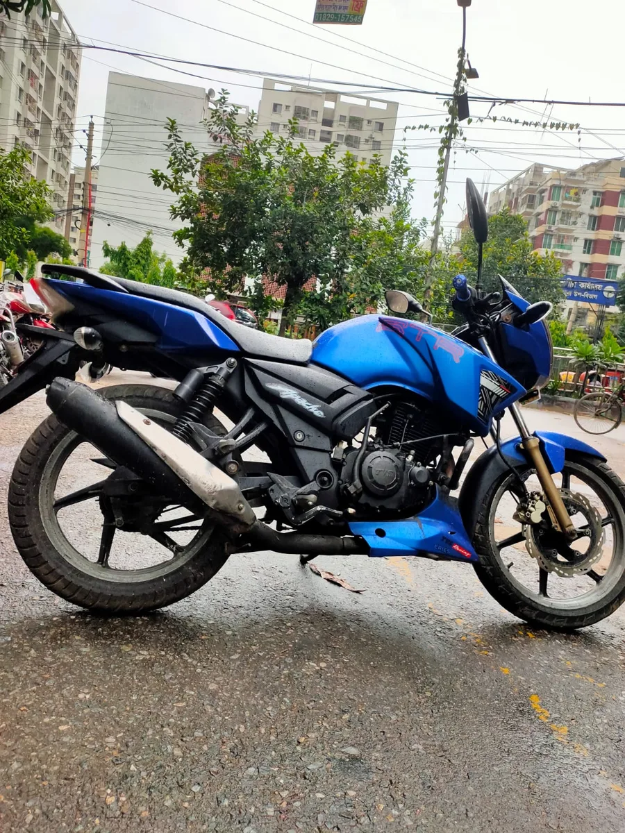 TVS Apache RTR ফ্রেশ কন্ডিশন 2019