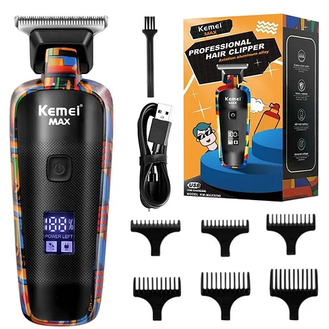 Kemei MAX-5090 Professional Cordless Hair & Beard Trimmer