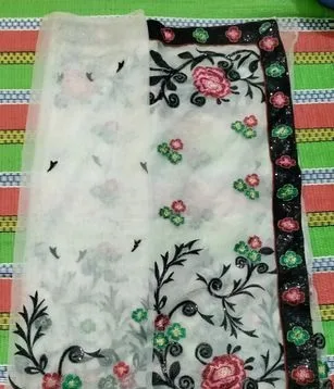 Hand Paint Saree