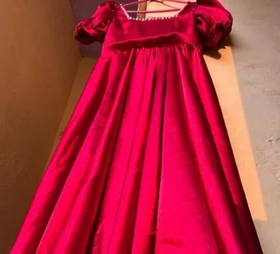 Satin Designer Princess Gown