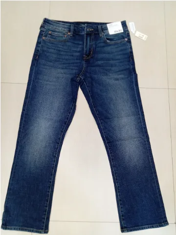 AMERICAN EAGLE- (DEEP DENIM PANTS)