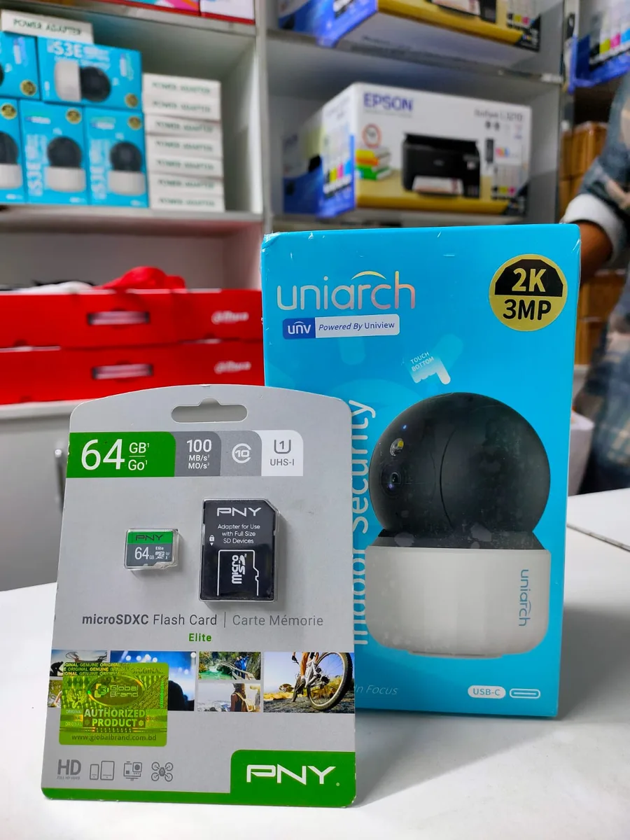 Uniview Uho-S3E-M3 3MP Indoor Pan & Tilt Wi-Fi Camera