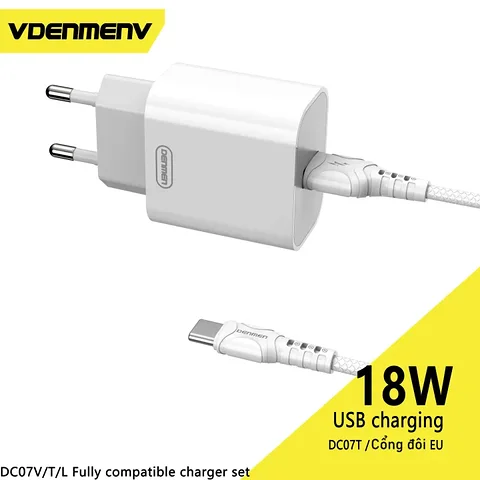 VDENMENV DC07T 18W Quick Charging