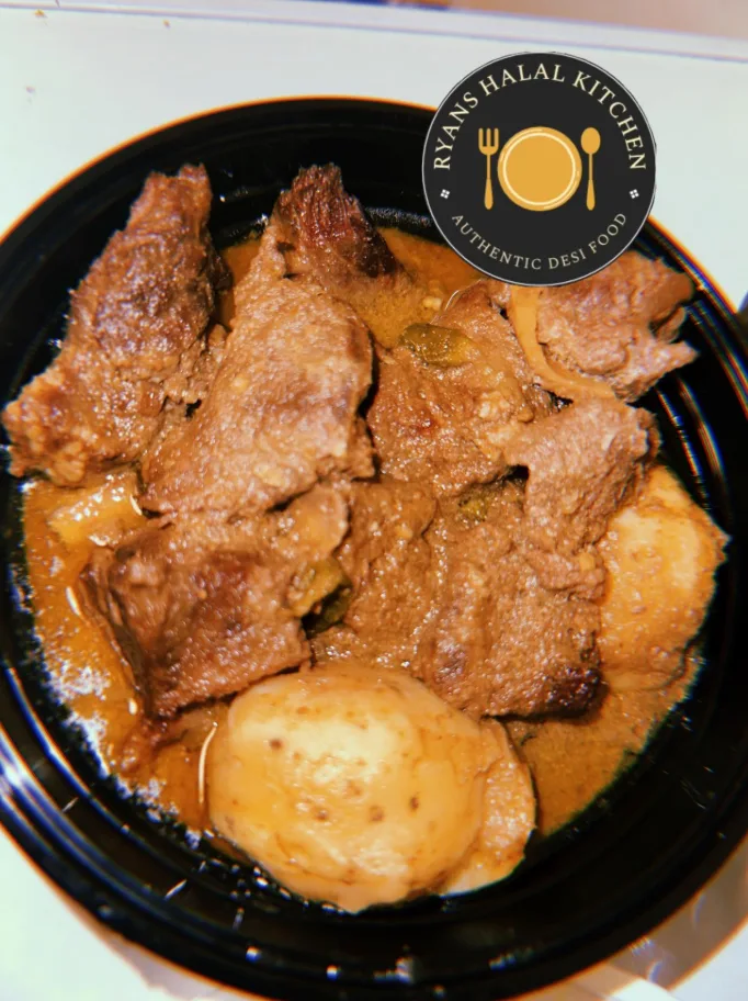 Beef curry with potatoes