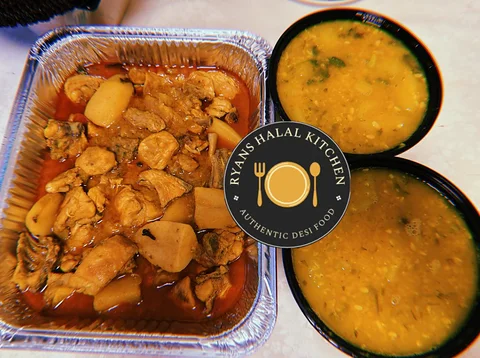 Regular Chicken curry with potatoes