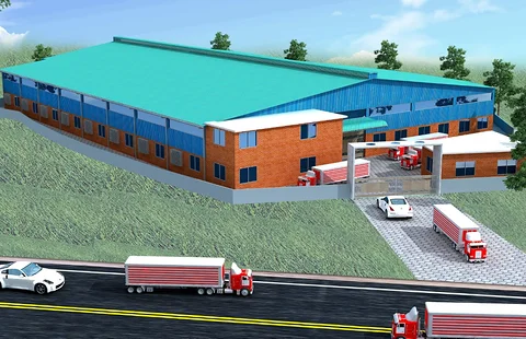 Steel Building for rent (For Factory/Warehouse/Industrial Use)