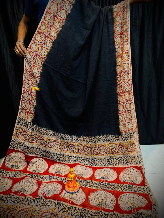 NEW EXCLUSIVE PURE KALAMKARI HAND WITH BP