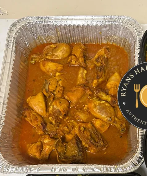 Chicken curry with potatoes