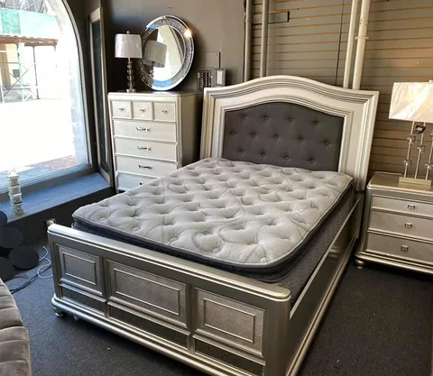 Coralayne Queen Upholstered Sleigh Bed for sale