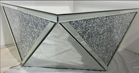 Square Mirrored Acrylic Crystal Coffee Table for sale