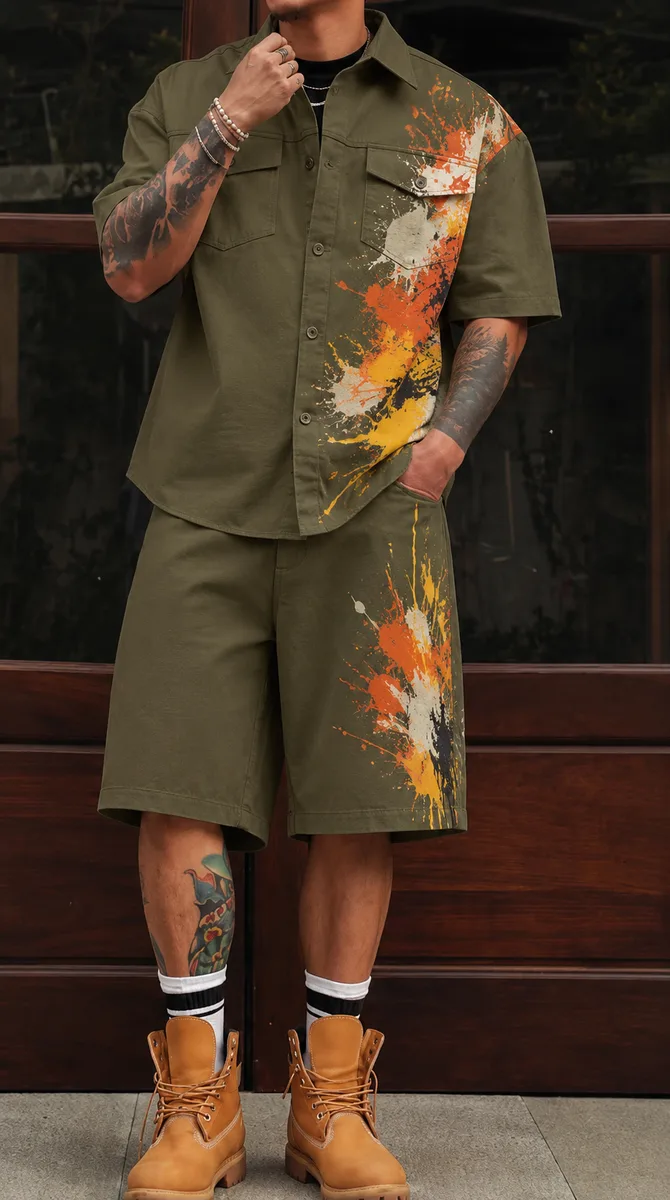 Shirt and shorts