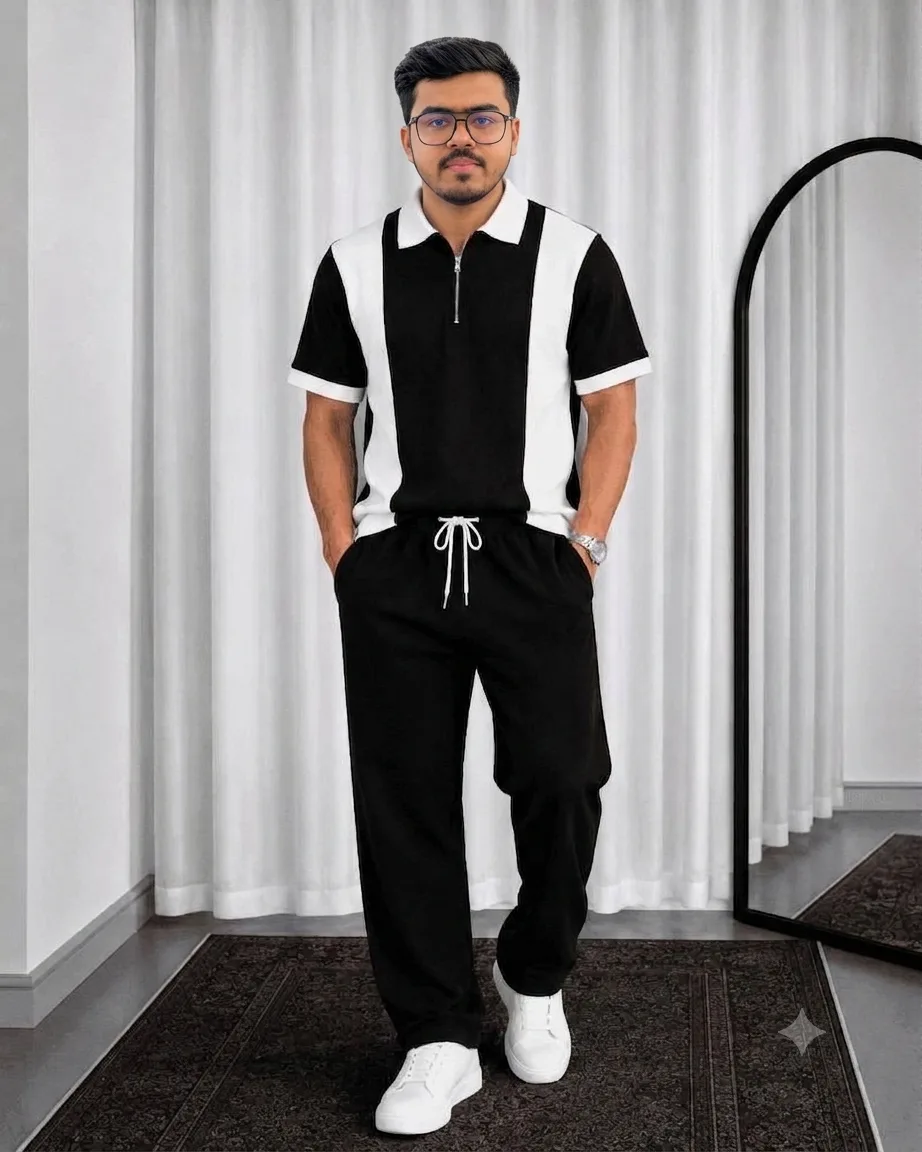 Stylish Rebed cotton set