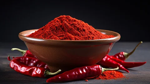 শুকনো মরিচের গুঁড়ো
