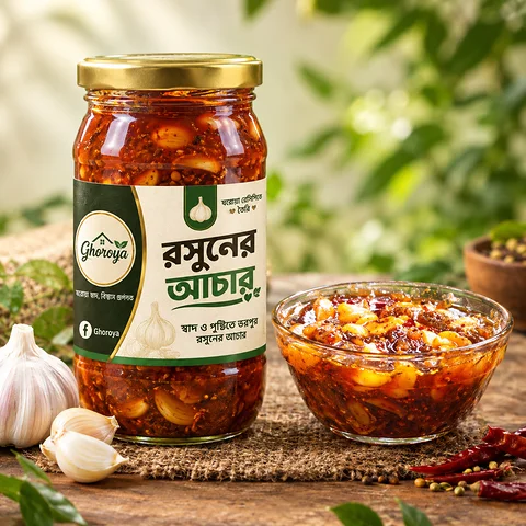 কোয়া রসুনের আচার