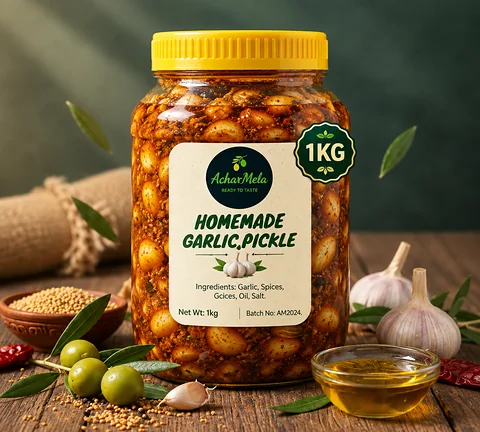 ঘরোয়া স্বাদের রসুনের আচার
