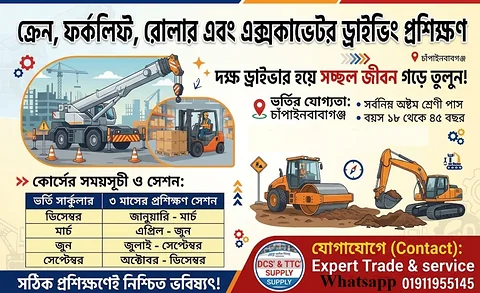 Crane, Forklift & others Training