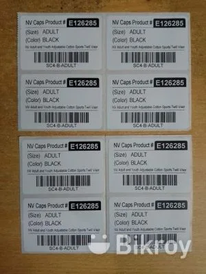 Thermal sticker printing