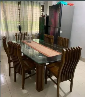 ফার্নিচারসহ বাসা ভাড়া দেওয়া হইবে।