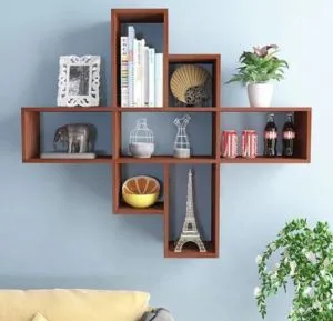 Minimalist wall shelf for sweet home