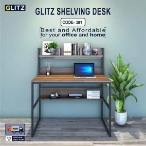 Shelving desk