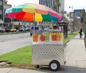 Fruit cart rent