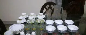 Used crockery sets