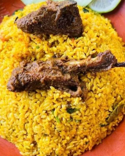 হাঁস ভুনা ও খিচুড়ি