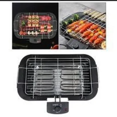 Electronic bbq grill machine