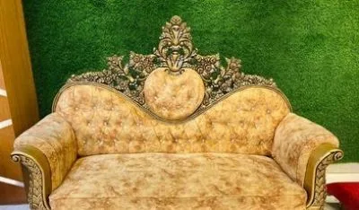 Royal sofa (Golden colour) for sale