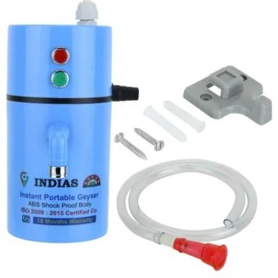 Instant portable hot water geyser