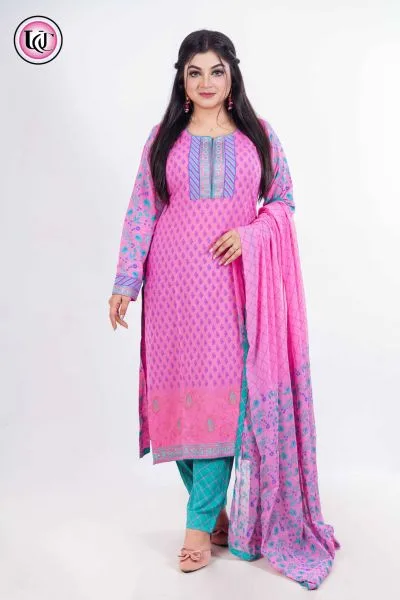 Baby pink shalwar kameez set
