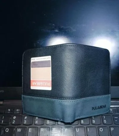 Brand leather wallet