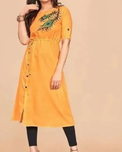 মহিলাদের জন্য রেডিমেড লিনেন কুর্তি