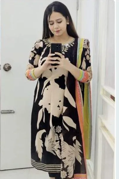 Readymade cotton salwar kameez set