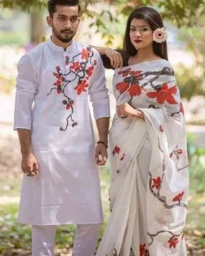 শাড়ি ও পাঞ্জাবী সেট বিক্রি করা হবে