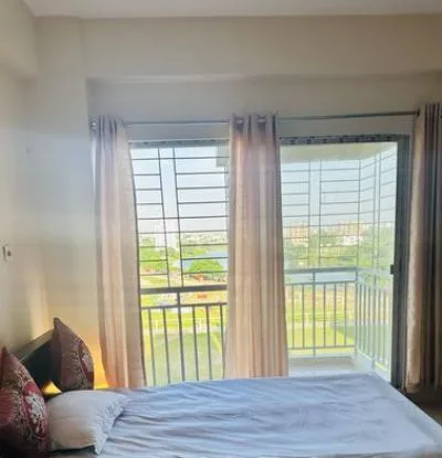 furnished room