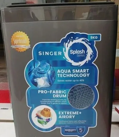 Singer washing machine 9 kg. for sale
