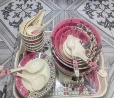 রজুনিগন্ধা ডিনার সেট (৩৩ পিস)