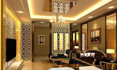 ইন্টেরিয়র ডিজাইনের কাজ করা হয়