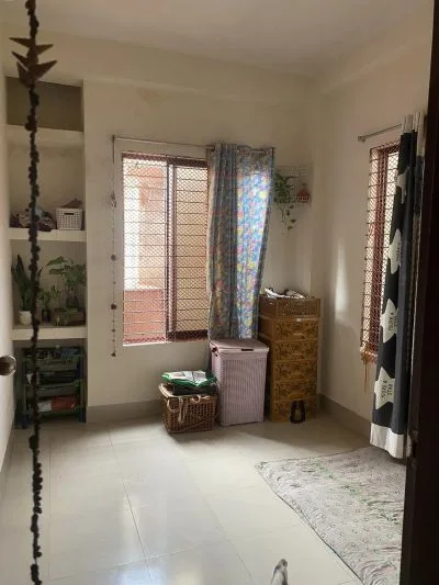 ২রুম ,১ ওয়াশরুমের ফ্লাট ভাড়া হবে