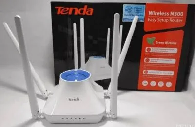 Router Tenda F6 300Mbps N300 4 Antenna