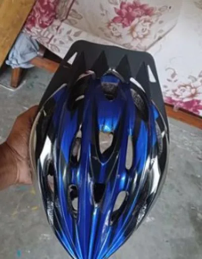 একটি সাইকেলের হেলমেট