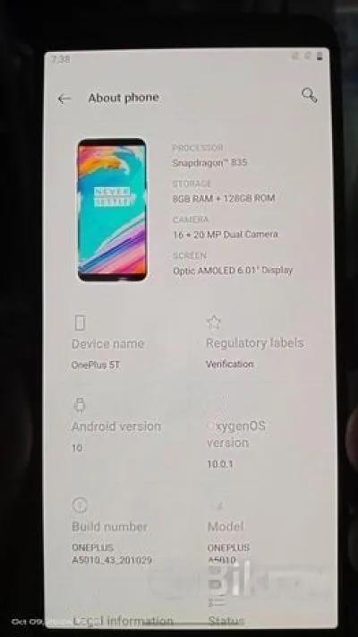 OnePlus 5T (Used)