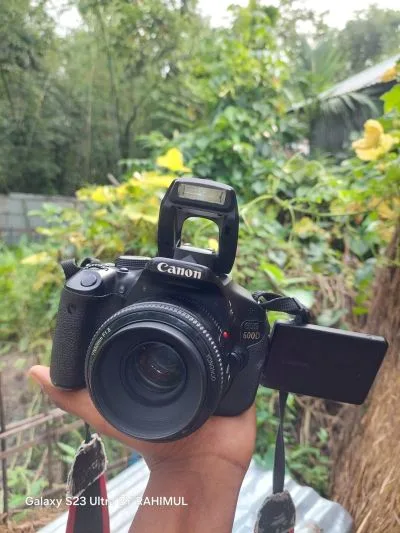 CANON 600D WITH 50mm